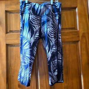 CHAMPION CAPRI LEGGINGS XL BLACK BROWN GREY